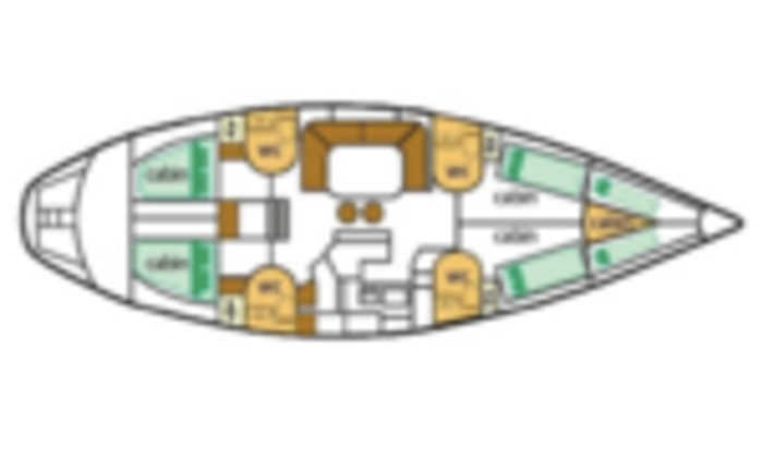 Voilier de 16m 90 €