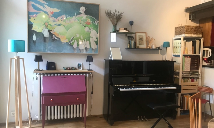 Salle de réunion et/ou répétition (avec piano) 18 €