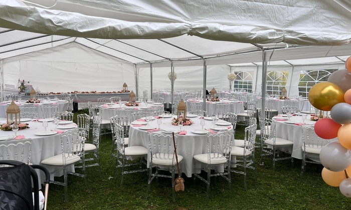 Garden of 1000m2 for events €100