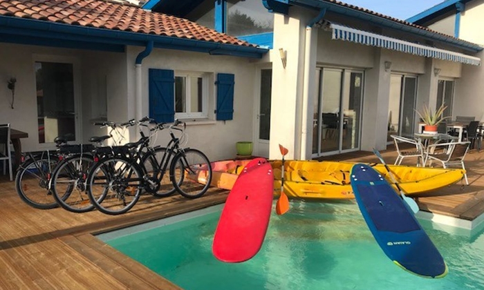 Jolie villa avec piscine 60 €