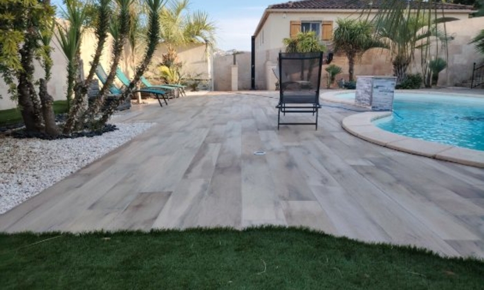 Rent terrace and garden €100