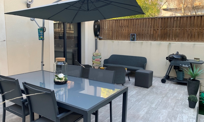 Maison avec Terrasse semi couverte et Jardin près de Paris 95 €