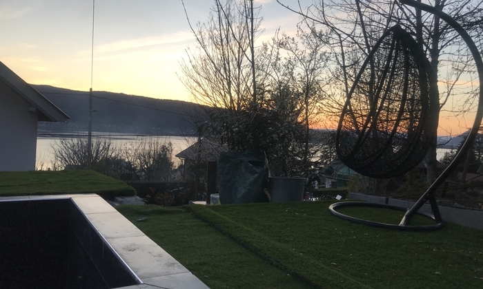 Maison à Veyrier du lac Vue lac avec terrasse, BBQ 90 €