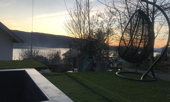 House at Veyrier Lake View Lake with Terrace, BBQ €290
