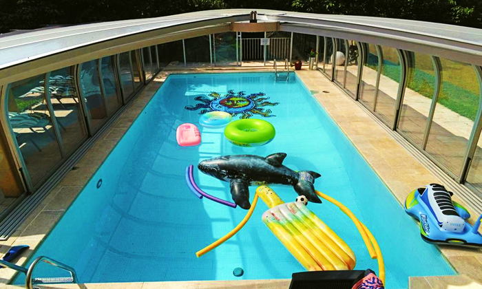 ★★ Bas de villa, piscine AU SEL​,​ CHAUFFÉE et couverte ★★ 65 €