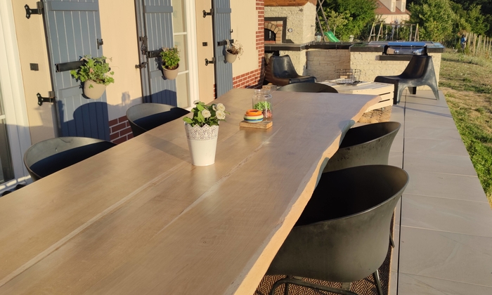 Agréable jardin avec cuisine extérieure 55 €