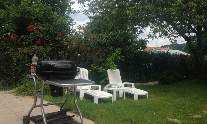 Large garden of 1000m2 25 km from Paris, for 35 people, BBQ and games €50