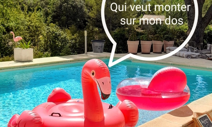 Jardin piscine et cuisine d'été 120 €