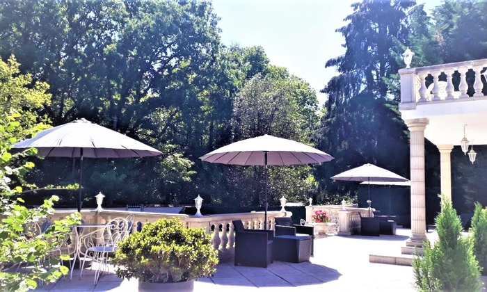 Jardin et terrasses pour évènements privés 130 €