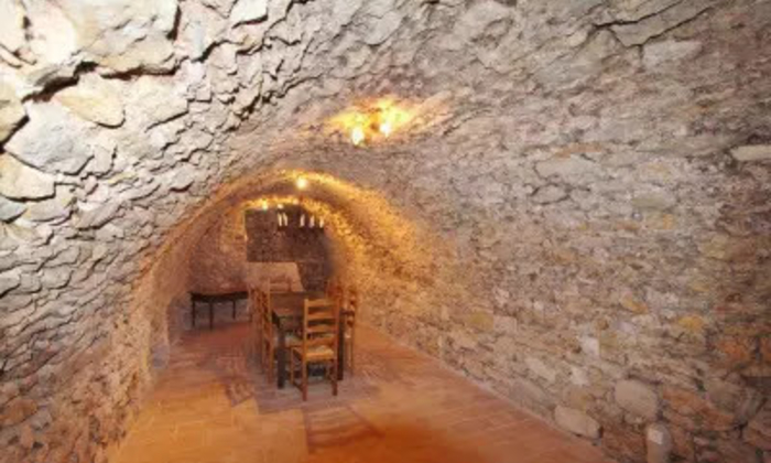 Beautiful vaulted cellar made of exposed stones €10