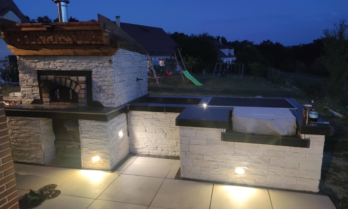 Agréable jardin avec cuisine extérieure 55 €