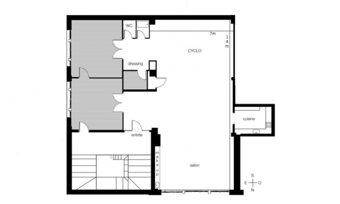 Very nice loft in Paris €2,880