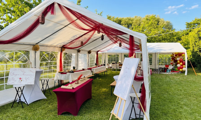 Jardin privatif pour événements jusqu'à 70 personnes 55 €