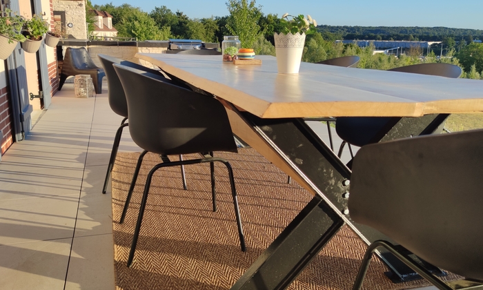 Agréable jardin avec cuisine extérieure 55 €