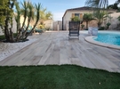 Rent terrace and garden €100