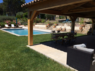 Swimming pool area in the Var 1/2 day €20