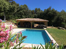 Swimming pool area in the Var (day and evening) €20