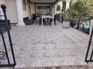 Rent terrace and garden €100