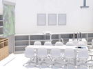 Les Hauts de Paris reception design area €100