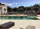 Swimming pool and garden between sea and vineyards €90