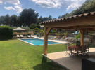 Swimming pool area in the Var 1/2 day €20