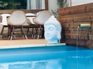 Buddha Beach Thoiry private pool and jacuzzi €23